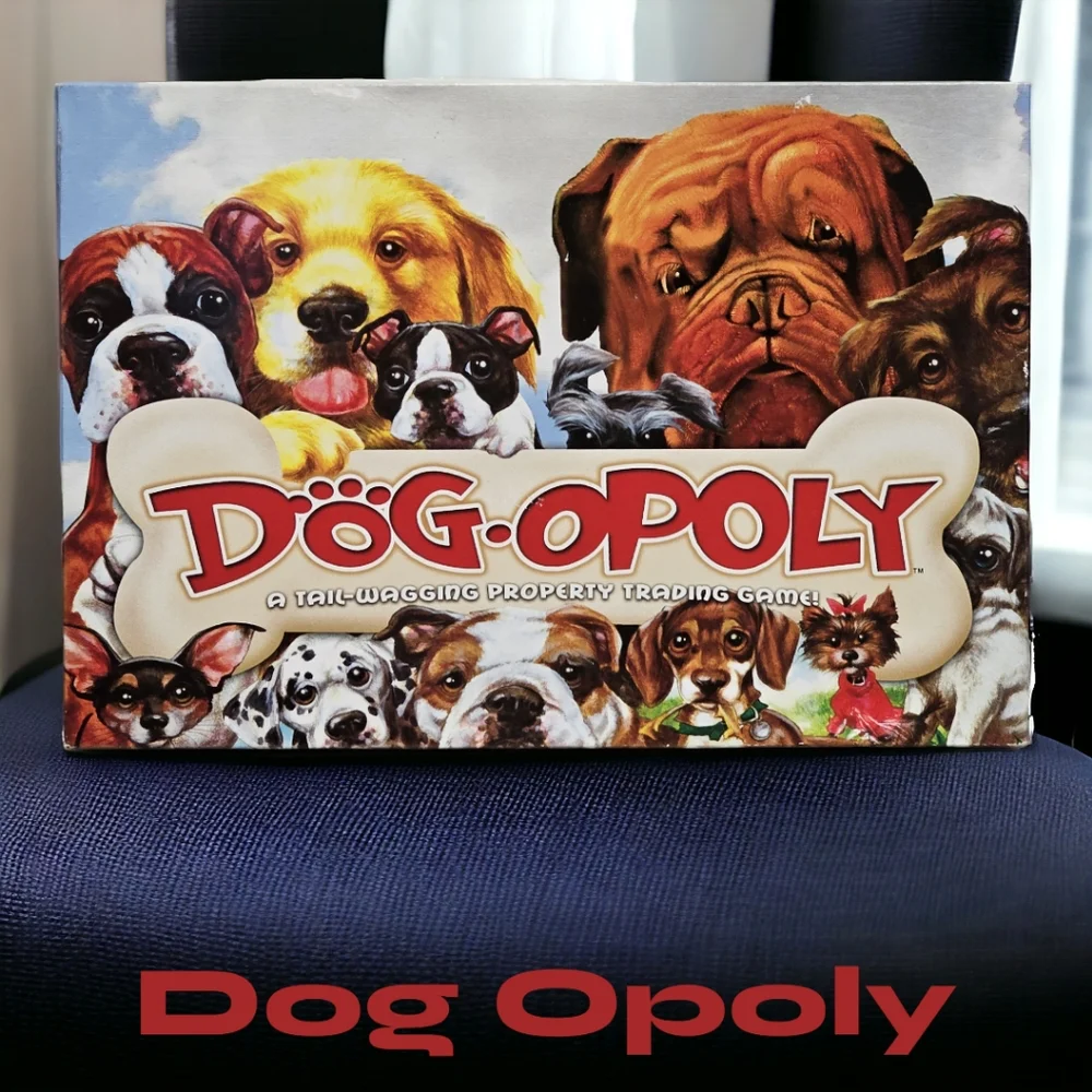 Dogopoly Monopoly A Tail Wagging Property Trading Board Game Late for the Sky. - Picture 1 of 4